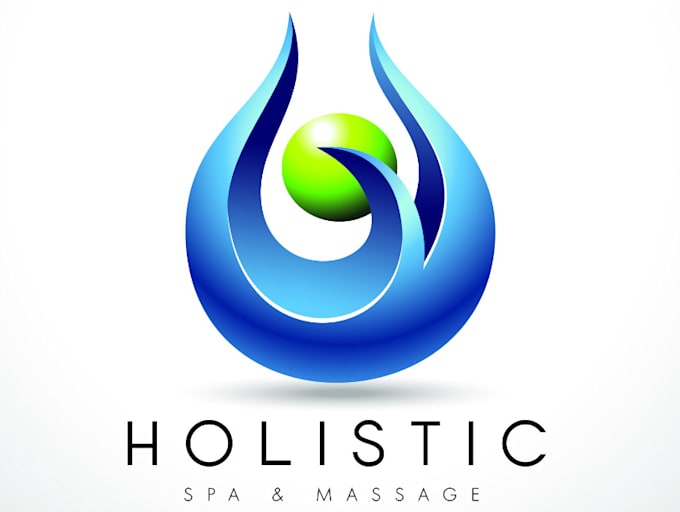 give creative massage logo design with new concepts