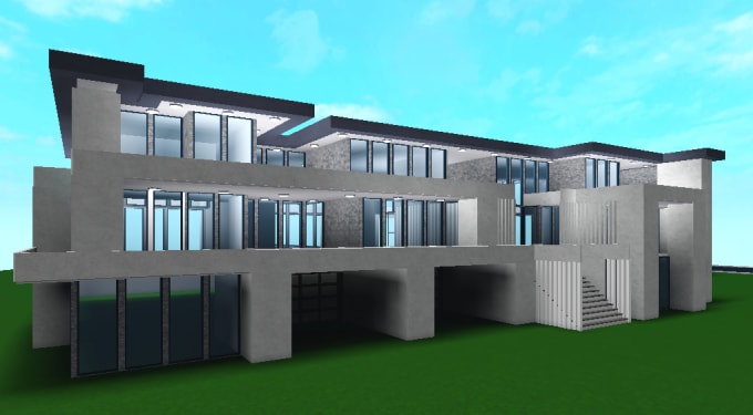 Build you a modern house by Eu07ri | Fiverr