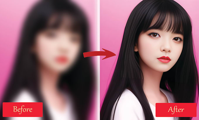 sharpening image, upscale, improve photo quality, enhance fix blurry