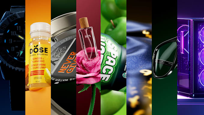 do high quality and super realistic 3d product animation