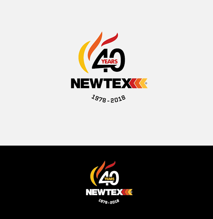 do make an modern anniversary logo
