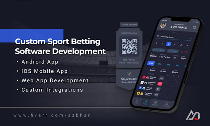 do custom sport betting app android and ios app development