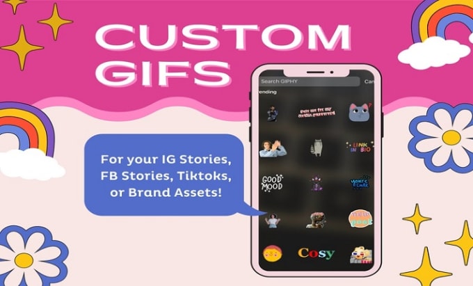 Create animated gif, gif animation stickers for instagram stories ...