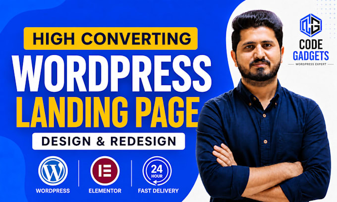 create a converting wordpress landing page with elementor pro