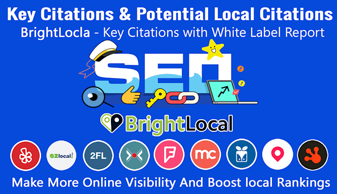 do local SEO citations and key citations from brightlocal