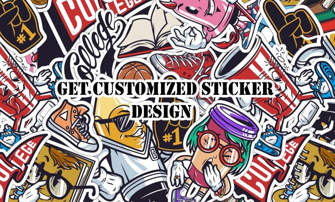 Create unique custom sticker designs for you