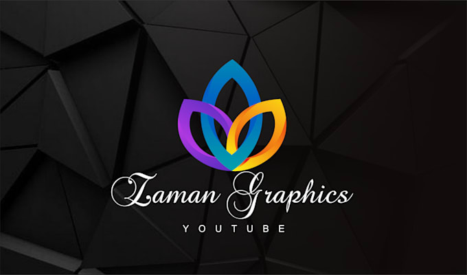 3d, trendy, cosmetics, company logo design