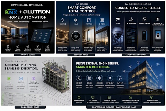 do knx, lutron and home automation elv systems
