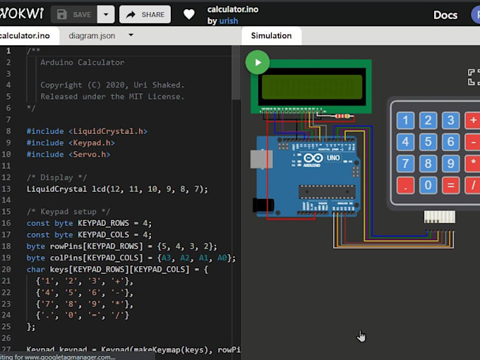 Make you a program in arduino with fretzing desing shema by ...