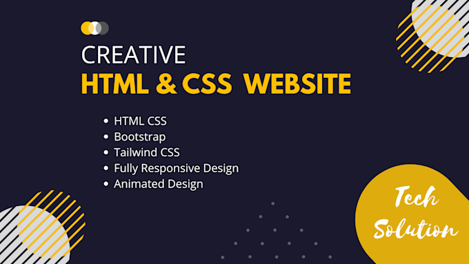 Edit , update and fixed your html css , bootstrap and tailwind web ...