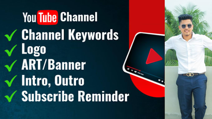 Create Setup Youtube Channel With Logo Art Intro Outro By Tonmoyvl Create Setup Youtube Channel With Logo Art Intro Outro By Tonmoyvl