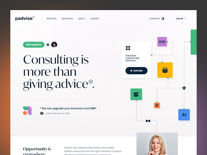 Website ui ux design and mobile ui ux design by Tecmyer_au | Fiverr