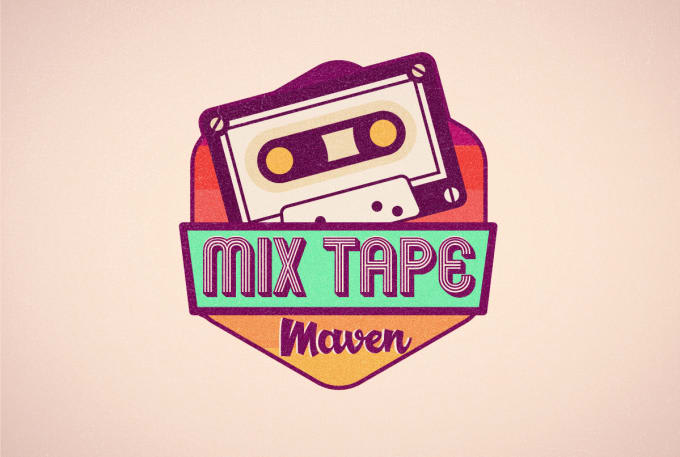 design an original retro badge logo