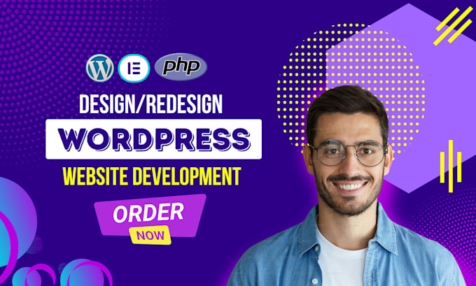build custom website design as wordpress developer