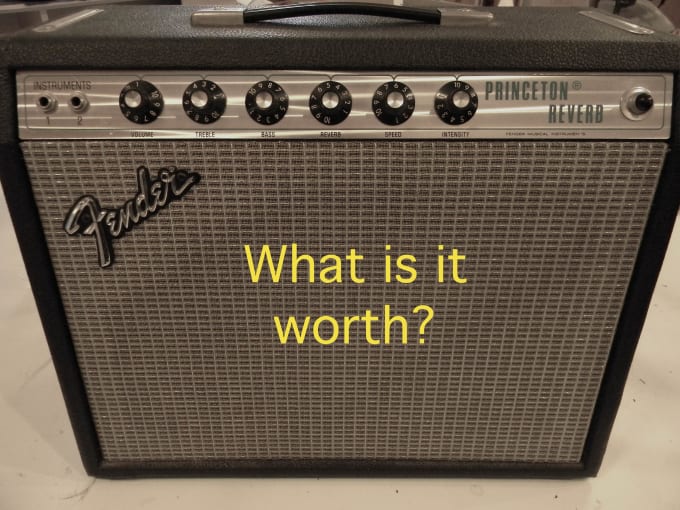 tell you what your guitar or amplifier is worth