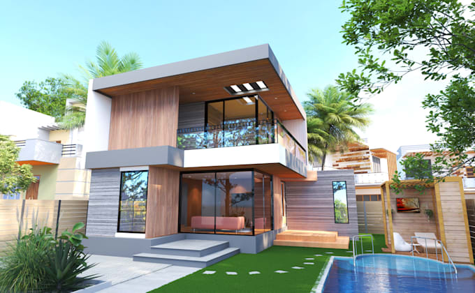 do photorealistic interior and exterior modeling and rendering
