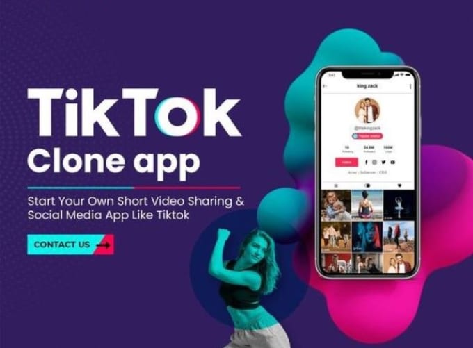 Develop Tiktok App Tik Tok Clone App Both Android And Ios With Web App 