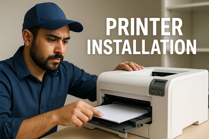 set up printer drivers and network printers hp epson canon ricoh