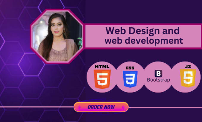 Provide frontend development using html css javascript, by Mehak_shokat ...