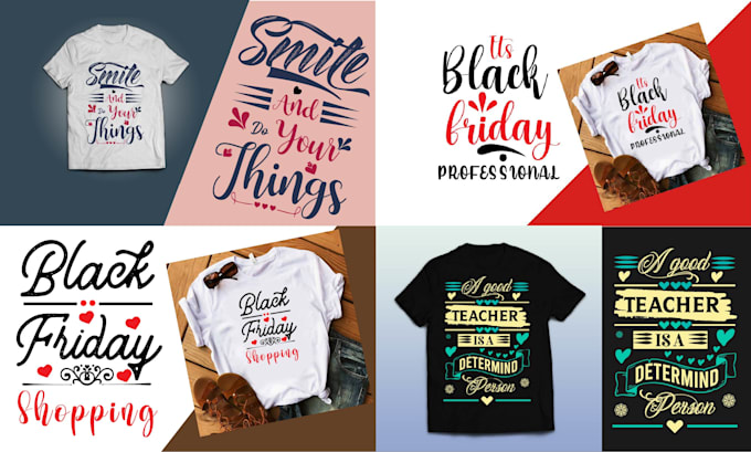 Create awesome typography t shirt and custom t shirt design by ...