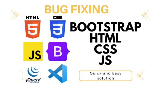 Fix html css bootstrap 5 and js modify or bugs in website by Omerhttp ...