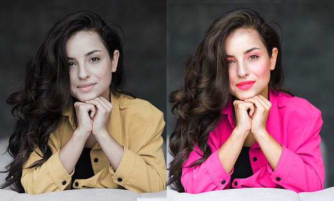 retouch portraits, beauty, headshots professionally