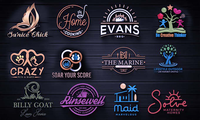 design a creative minimalist logo for your business or startup