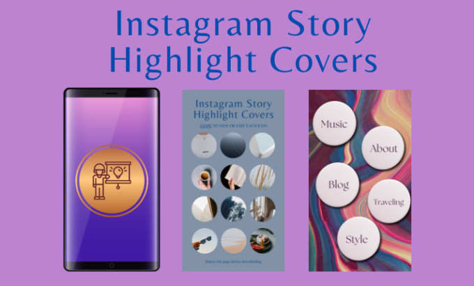 Create instagram story highlight icons in 12 hours by Superlativecodr