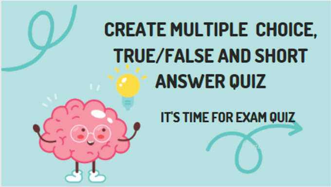 create your unique exam quiz or lesson review questions