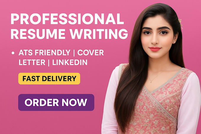 provide professional resume, cv, cover letter, and linkedin