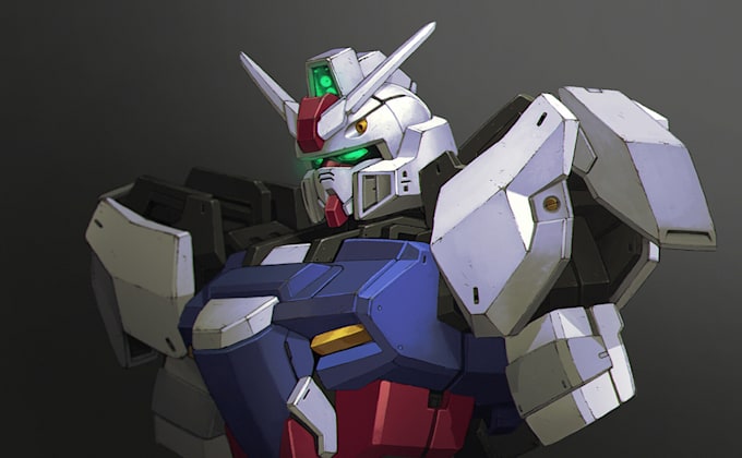 draw gundam, transformer, robot, armor,