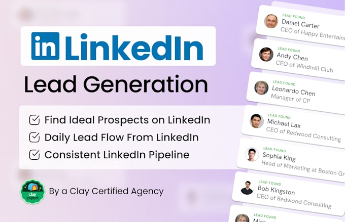 build an automated linkedin lead generation funnel