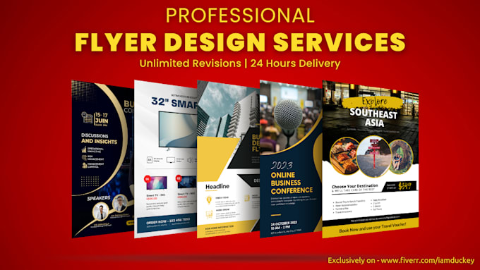 create stylish business flyer design within 5 hours