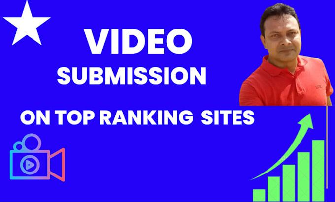 do manually upload your video to 70 video submission sites high da DR backlinks