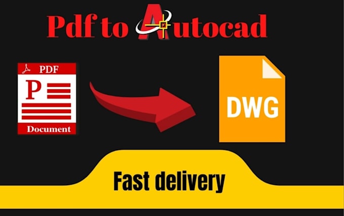 convert pdf, sketch, jpg into autocad, cad, dwg or revit