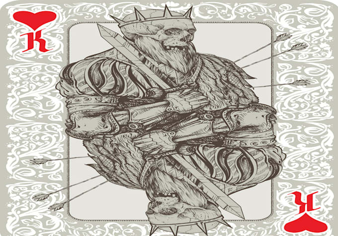 do creative high devil king logo for you with my own
