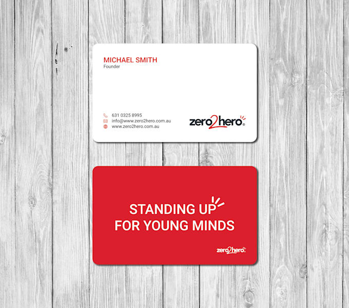 design professional business card and letterhead