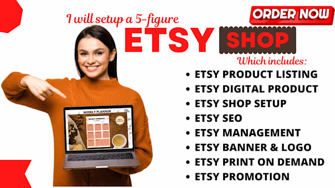 setup etsy digital products shop with etsy SEO, listing etsy digital product