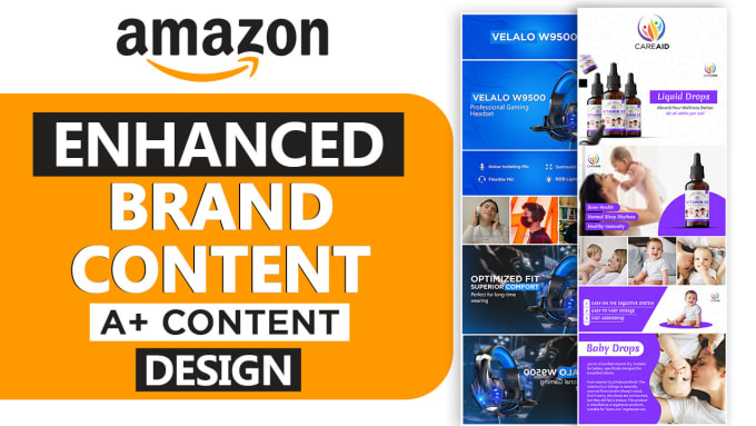Design amazon enhanced brand content ebc a plus content by ...