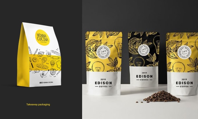 Coffee Labels Template | Coffee Labels Design & Inspirations