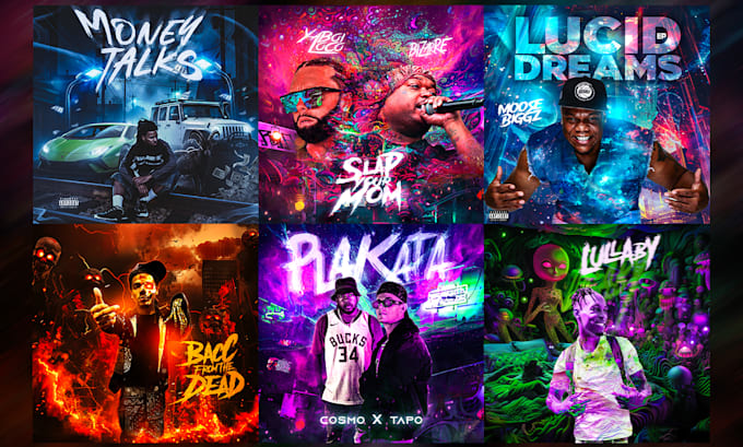 design professional rap and hip hop album cover art