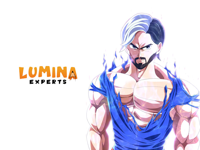 draw anything in dragon ball art style illustration