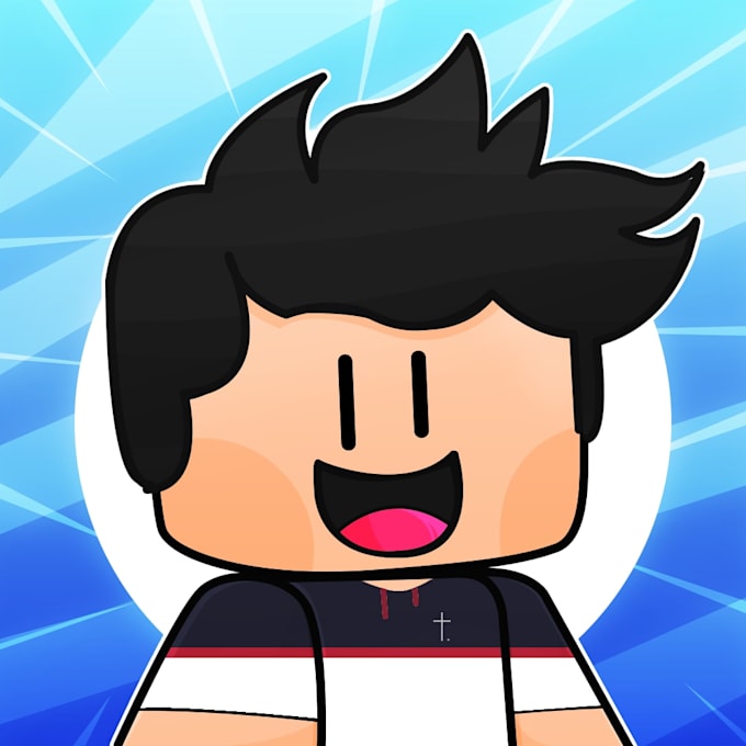 Create a cartoon roblox profile picture by Shards13 Fiverr