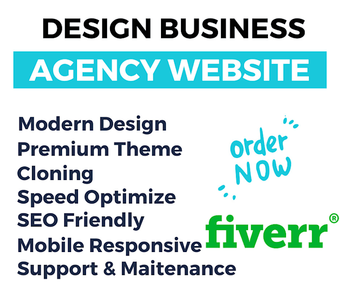 design business marketing agency website