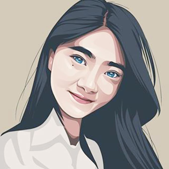 Draw Realistic Cartoon Vector Portrait From Your Photo By Jinambie Fiverr Draw Realistic Cartoon Vector Portrait From Your Photo By Jinambie Fiverr