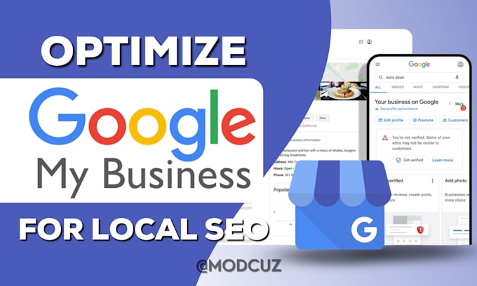 optimize your business page for local SEO gmb ranking