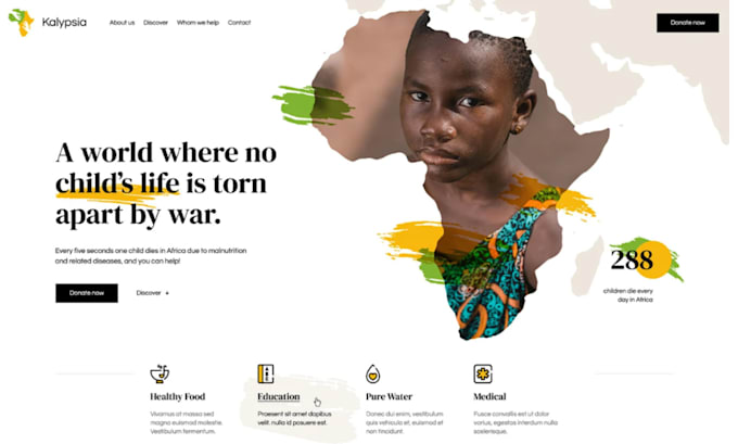 build a responsive nonprofit, charity and donation website