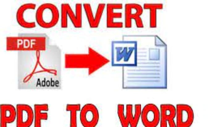 Convert pdf to word by Praveenpj75 | Fiverr