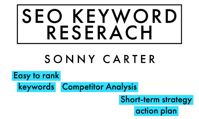 research the best SEO keywords and competitor analysis