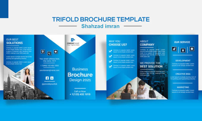 design a stunning company profile and brochure in canva pro with editable file